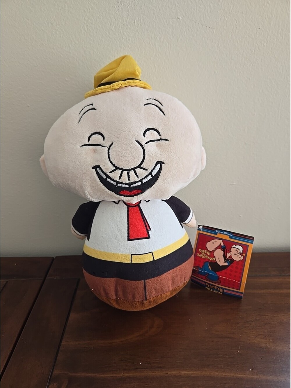 NWT Kellytoy Sugar Loaf Popeye The Sailor Man 11" Wimpy Plush